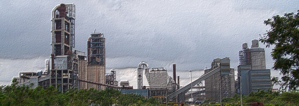 Landscape, wind turbines